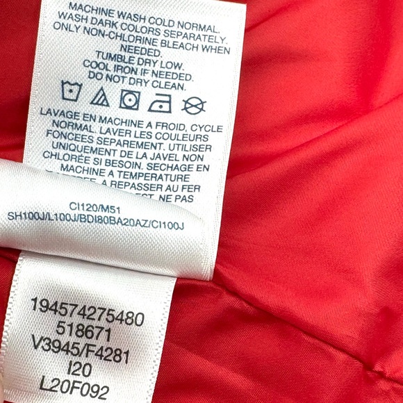 Lands End 600 Down Plaid Puffer Vest - Picture 10 of 11